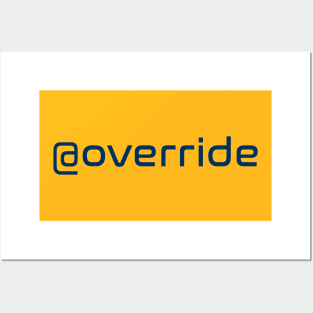 Override Posters and Art